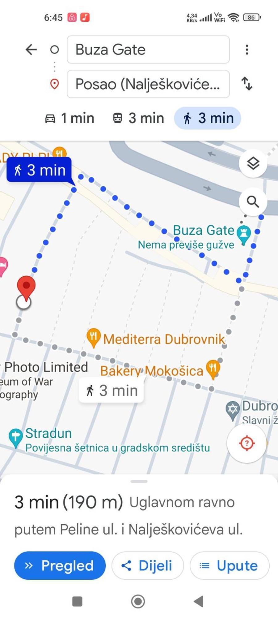 Guest house Katarina Old Town 3*