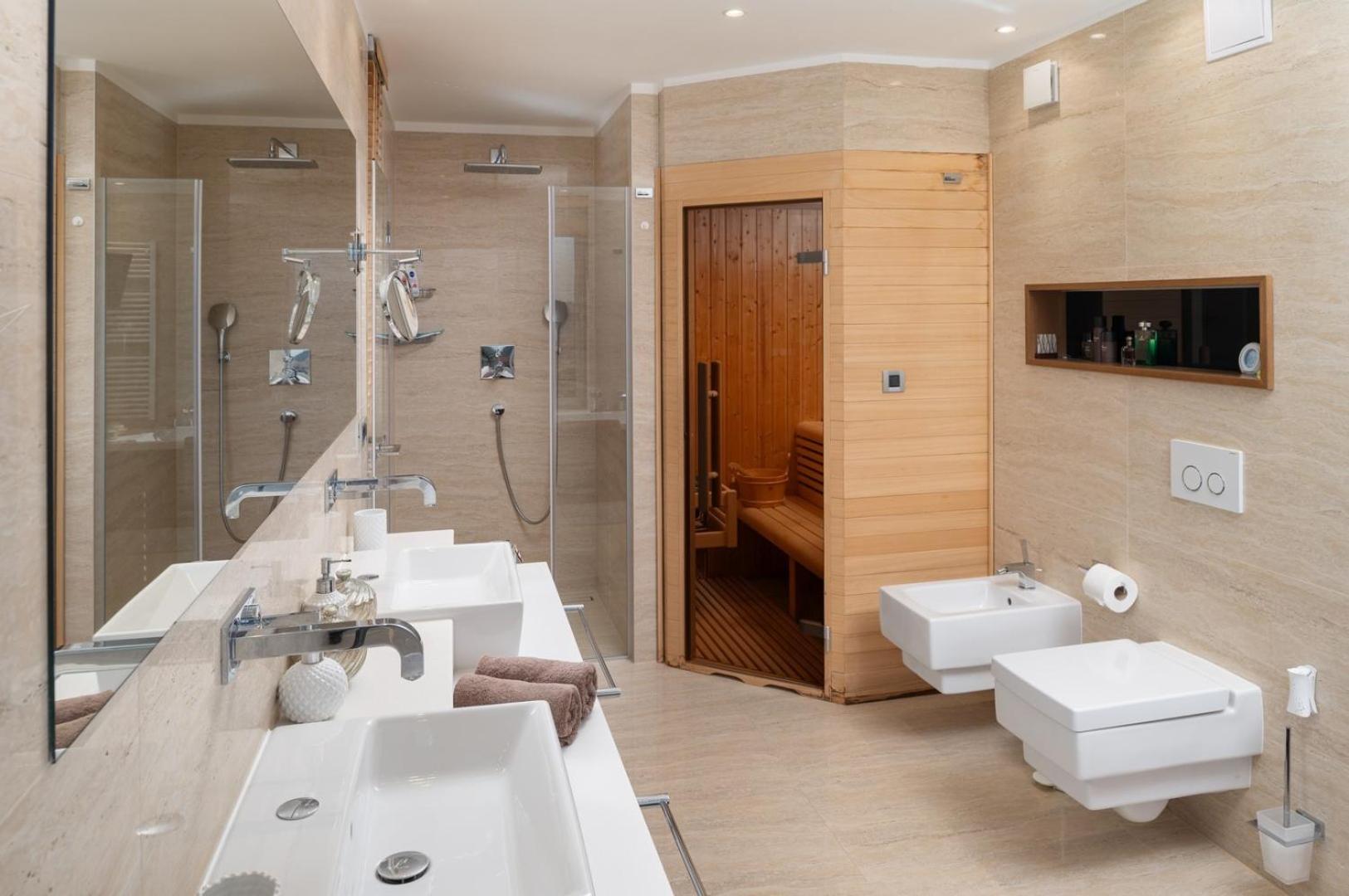 Villa New! Adele Pool Sauna Jacuzzi Sea View