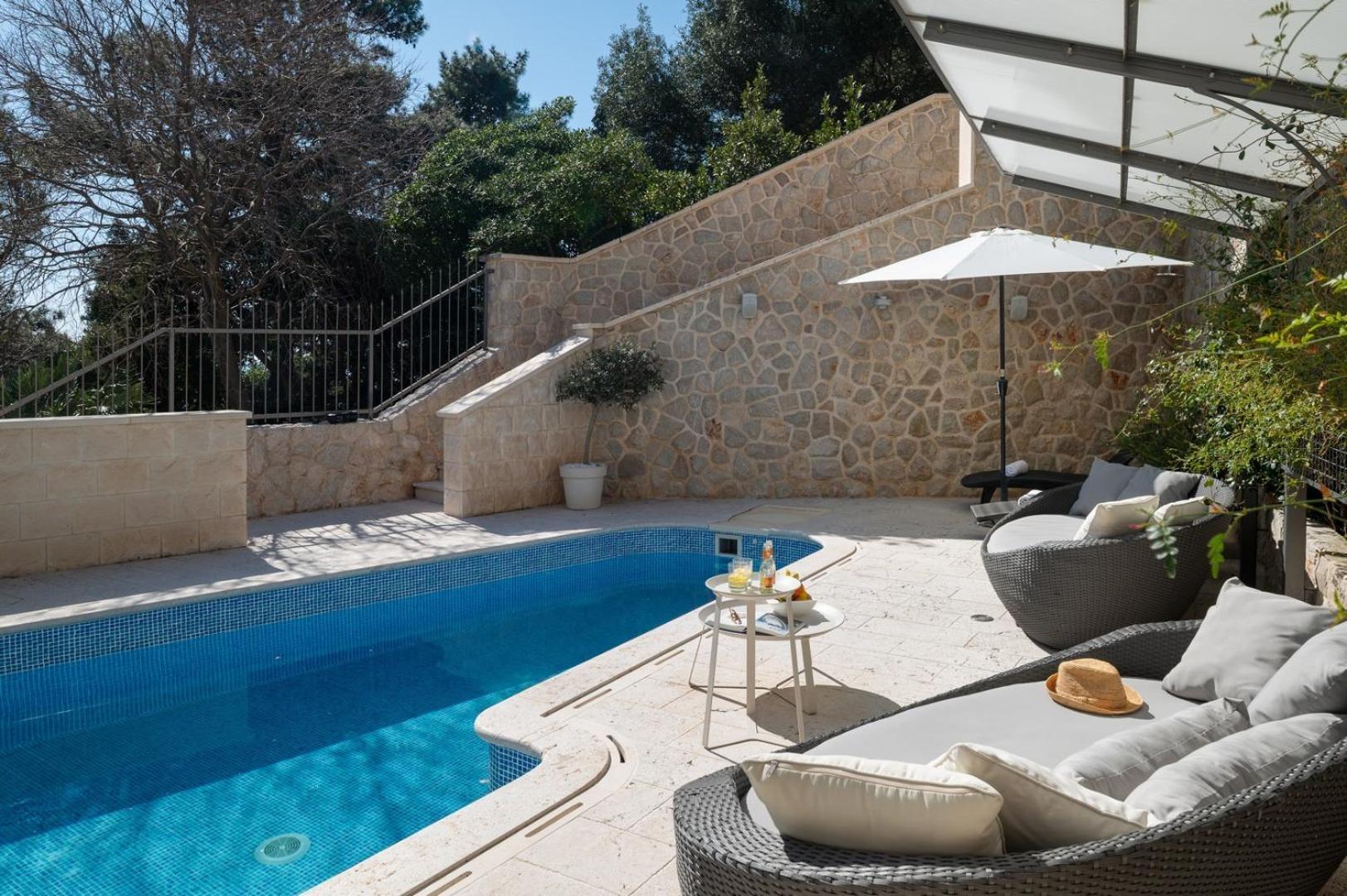 Villa New! Adele Pool Sauna Jacuzzi Sea View